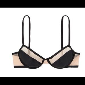 Victoria’s Secret Unlined Mesh Demi Bra
